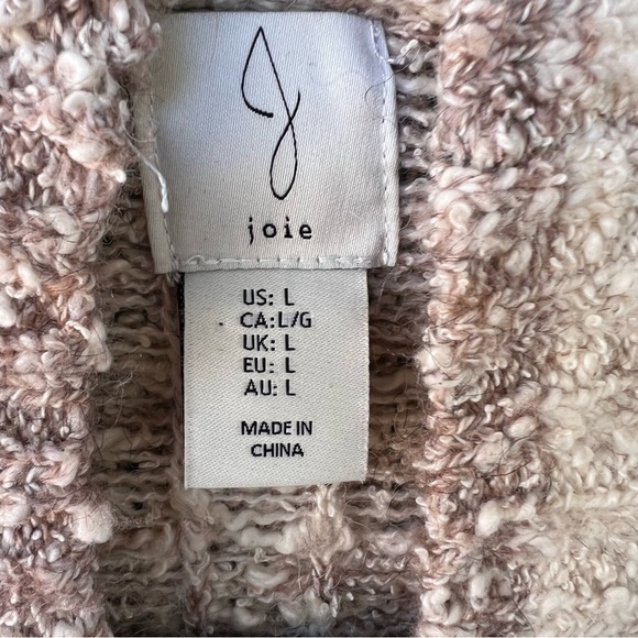 JOIE Duster Cardigan Sweater Long Western Tribal Southwestern Wool Blend LARGE - Picture 4 of 7